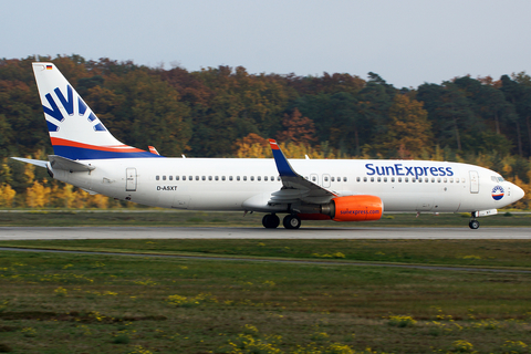 SunExpress Germany Boeing 737-8EH (D-ASXT) at  Frankfurt am Main, Germany