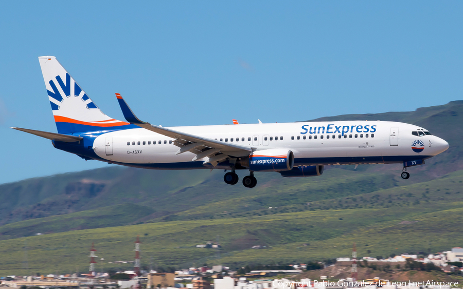 SunExpress Germany Boeing 737-86Q (D-ASXV) | Photo 344339