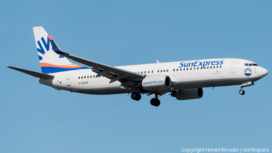 SunExpress Germany Boeing 737-8HC (D-ASXW) | Photo 306263