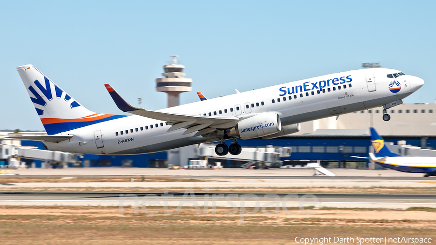 SunExpress Germany Boeing 737-8HC (D-ASXW) | Photo 372371