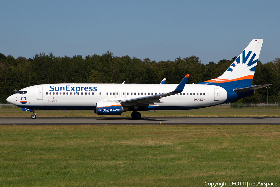 SunExpress Germany Boeing 737-8AS (D-ASXY) | Photo 341696