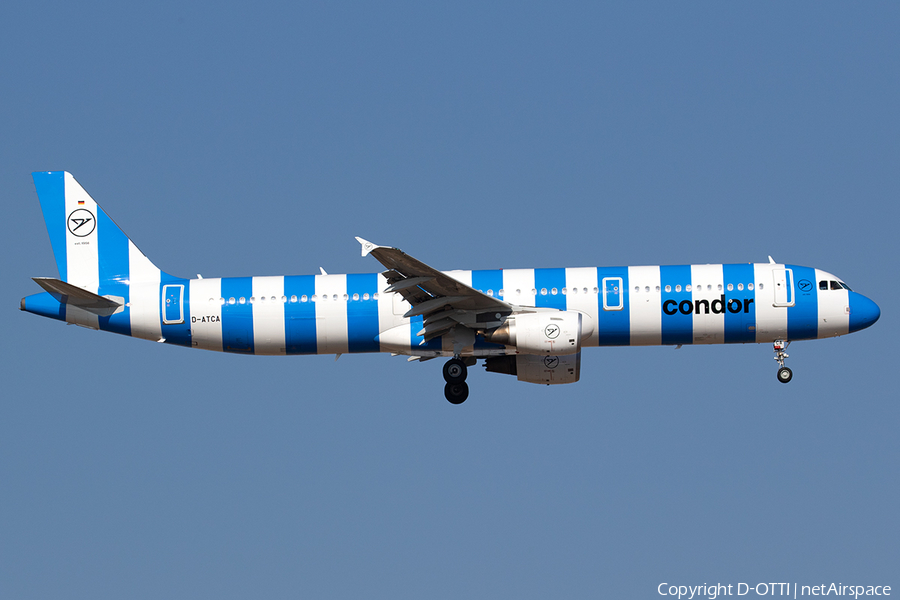 Condor Airbus A321-211 (D-ATCA) | Photo 644959