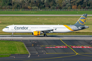 Condor Airbus A321-211 (D-ATCA) at  Dusseldorf - International, Germany