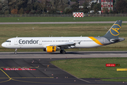 Condor Airbus A321-211 (D-ATCA) at  Dusseldorf - International, Germany