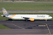 Condor Airbus A321-211 (D-ATCA) at  Dusseldorf - International, Germany