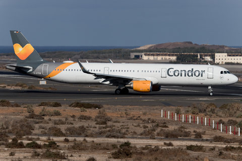 Condor Airbus A321-211 (D-ATCB) at  Gran Canaria, Spain