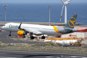 Condor Airbus A321-211 (D-ATCB) at  La Palma (Santa Cruz de La Palma), Spain