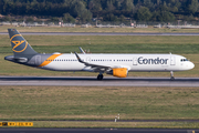 Condor Airbus A321-211 (D-ATCC) at  Dusseldorf - International, Germany