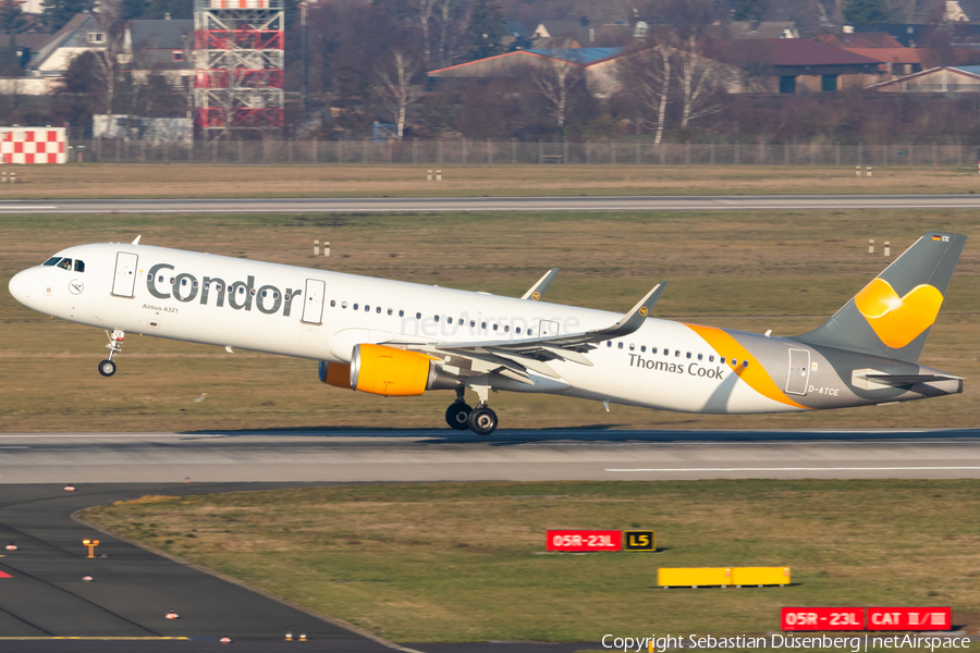 Thomas Cook Airlines (Condor) Airbus A321-211 (D-ATCE) | Photo 292096