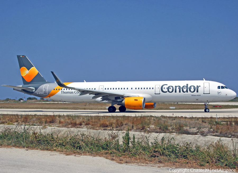 Thomas Cook Airlines (Condor) Airbus A321-211 (D-ATCE) | Photo 296546