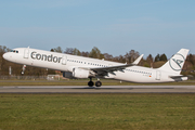 Condor Airbus A321-211 (D-ATCF) at  Hamburg - Fuhlsbuettel (Helmut Schmidt), Germany