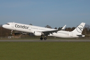 Condor Airbus A321-211 (D-ATCF) at  Hamburg - Fuhlsbuettel (Helmut Schmidt), Germany