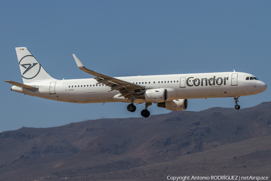 Condor Airbus A321-211 (D-ATCF) | Photo 408984