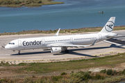 Condor Airbus A321-211 (D-ATCG) at  Corfu - International, Greece