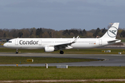 Condor Airbus A321-211 (D-ATCG) at  Hamburg - Fuhlsbuettel (Helmut Schmidt), Germany