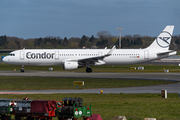 Condor Airbus A321-211 (D-ATCG) at  Hamburg - Fuhlsbuettel (Helmut Schmidt), Germany