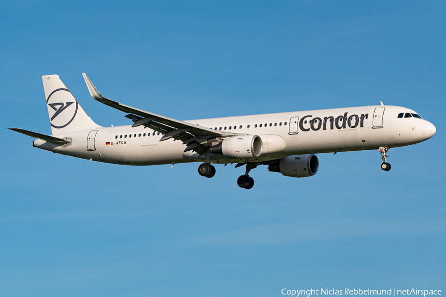 Condor Airbus A321-211 (D-ATCG) | Photo 384197