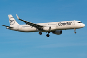 Condor Airbus A321-211 (D-ATCG) at  Hamburg - Fuhlsbuettel (Helmut Schmidt), Germany