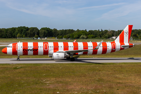 Condor Airbus A321-211 (D-ATCG) at  Hamburg - Fuhlsbuettel (Helmut Schmidt), Germany