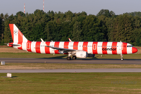 Condor Airbus A321-211 (D-ATCG) at  Hamburg - Fuhlsbuettel (Helmut Schmidt), Germany