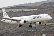 Condor Airbus A321-211 (D-ATCG) at  La Palma (Santa Cruz de La Palma), Spain