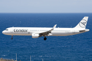 Condor Airbus A321-211 (D-ATCG) at  La Palma (Santa Cruz de La Palma), Spain