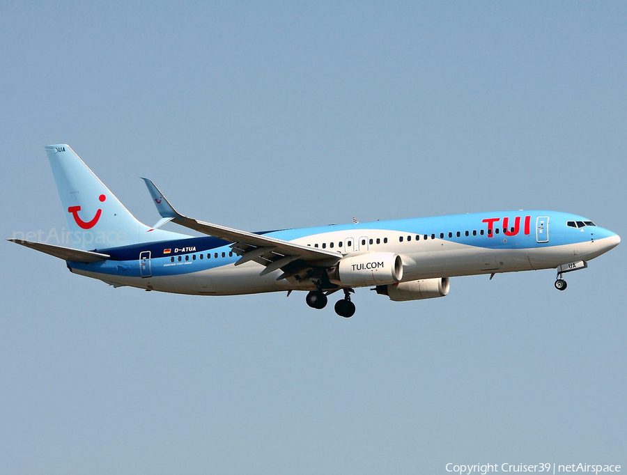 TUIfly Boeing 737-8K5 (D-ATUA) | Photo 389618