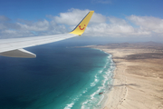 TUIfly Boeing 737-8K5 (D-ATUA) at  In Flight, Cape Verde