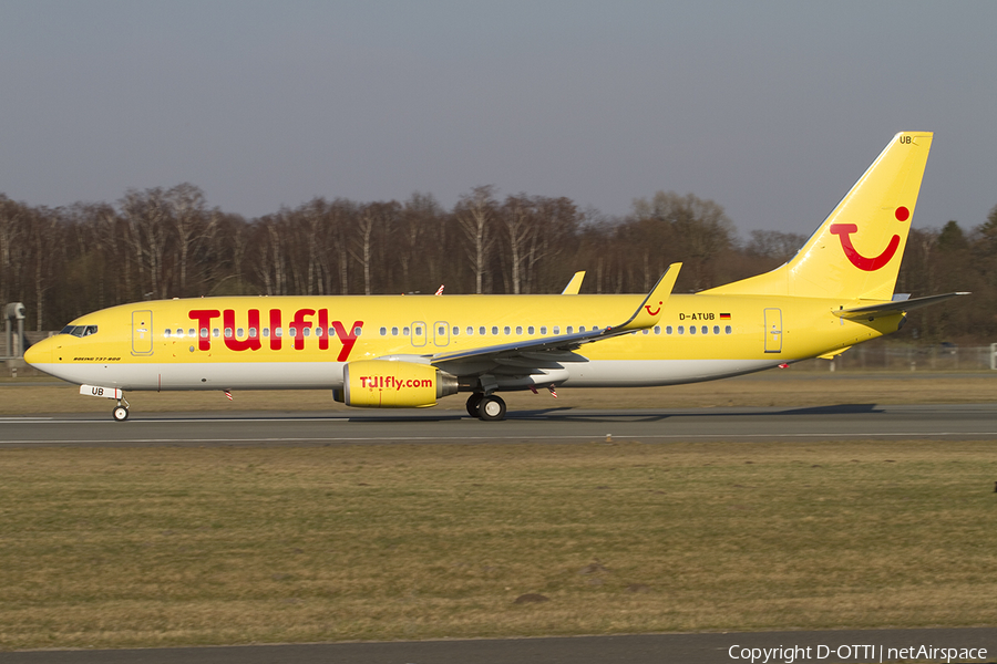 TUIfly Boeing 737-8K5 (D-ATUB) | Photo 347163