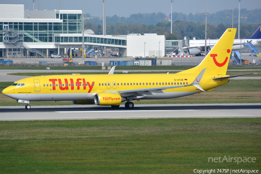 TUIfly Boeing 737-8K5 (D-ATUB) | Photo 88115