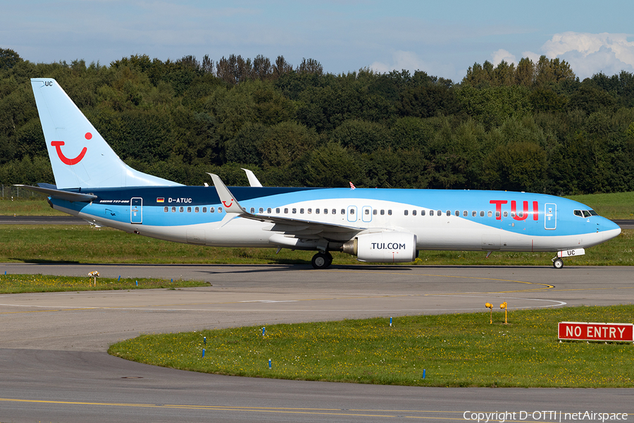 TUI Airlines Germany Boeing 737-8K5 (D-ATUC) | Photo 185722