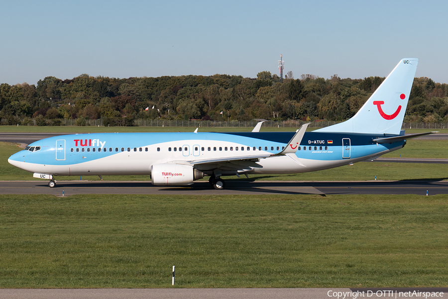 TUIfly Boeing 737-8K5 (D-ATUC) | Photo 517962