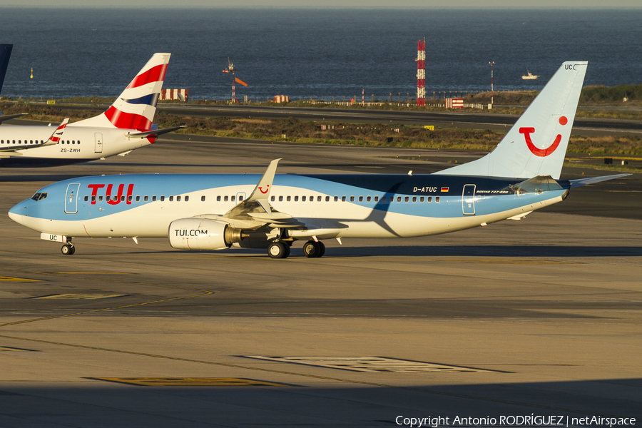 TUIfly Boeing 737-8K5 (D-ATUC) | Photo 133096