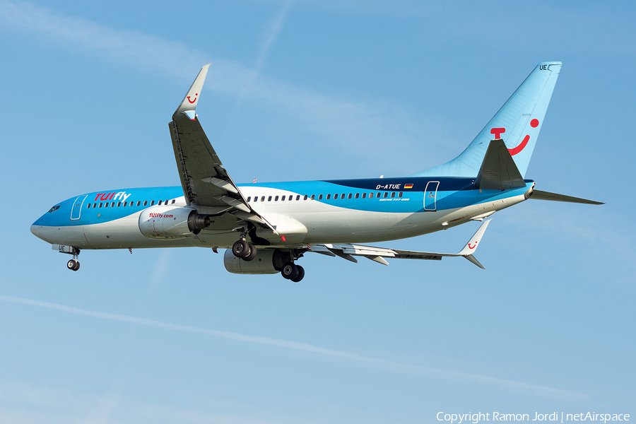 TUIfly Boeing 737-8K5 (D-ATUE) | Photo 382071