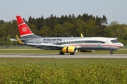 TUIfly Boeing 737-8K5 (D-ATUE) at  Hamburg - Fuhlsbuettel (Helmut Schmidt), Germany