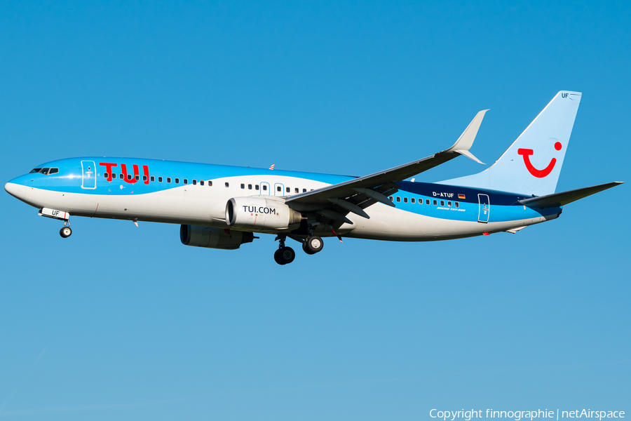 TUI Airlines Germany Boeing 737-8K5 (D-ATUF) | Photo 477318