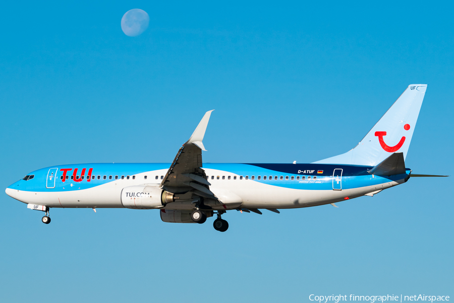TUI Airlines Germany Boeing 737-8K5 (D-ATUF) | Photo 477319