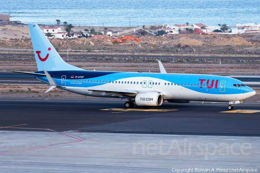 TUI Airlines Germany Boeing 737-8K5 (D-ATUF) | Photo 336105