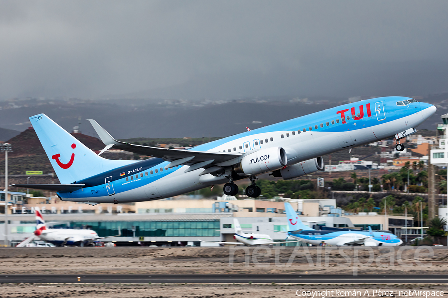 TUI Airlines Germany Boeing 737-8K5 (D-ATUF) | Photo 414239