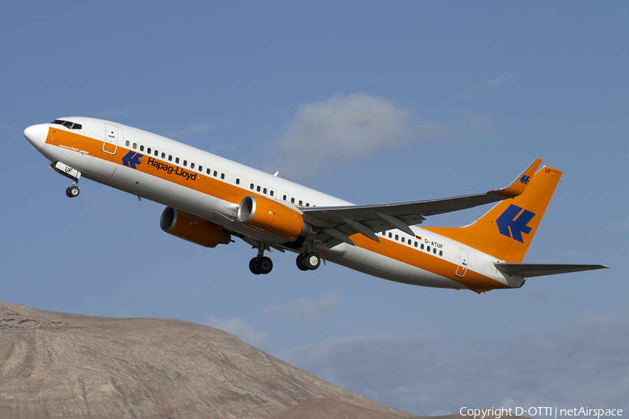 TUIfly Boeing 737-8K5 (D-ATUF) | Photo 326725