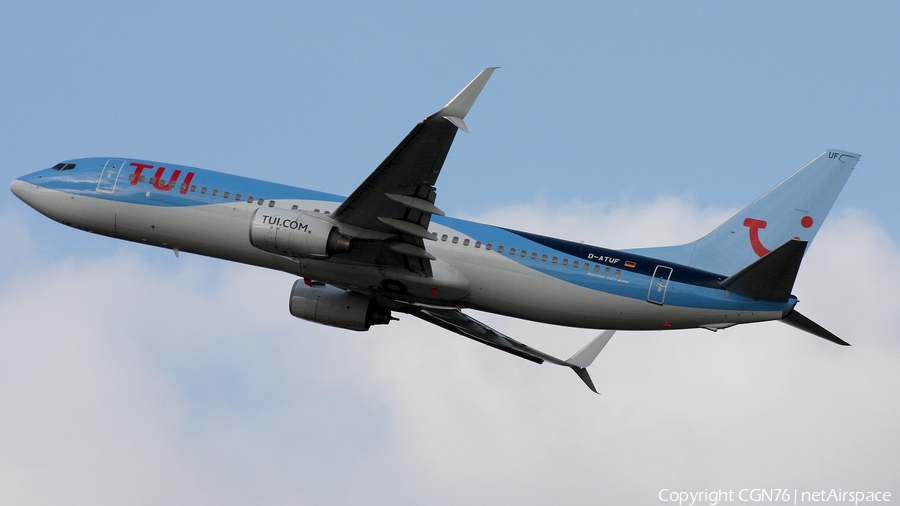TUIfly Boeing 737-8K5 (D-ATUF) | Photo 442542