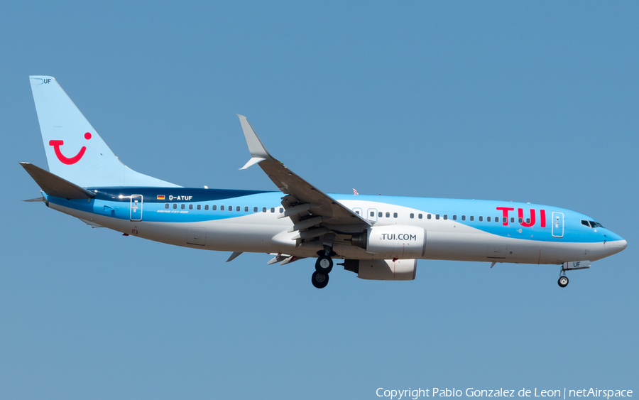 TUIfly Boeing 737-8K5 (D-ATUF) | Photo 334442
