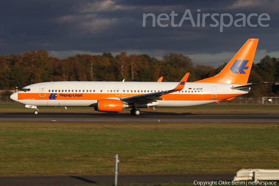 TUIfly Boeing 737-8K5 (D-ATUF) | Photo 103497