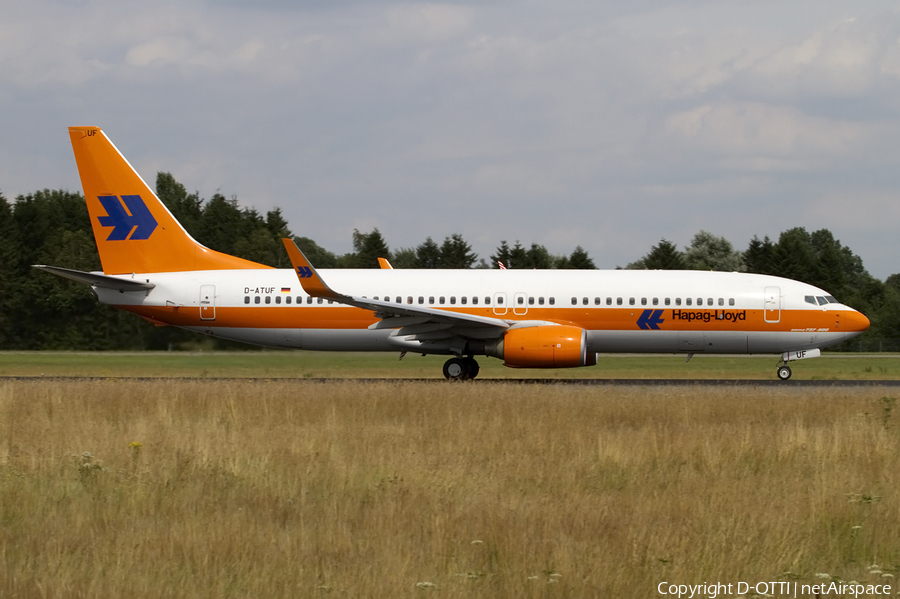 TUIfly Boeing 737-8K5 (D-ATUF) | Photo 413704