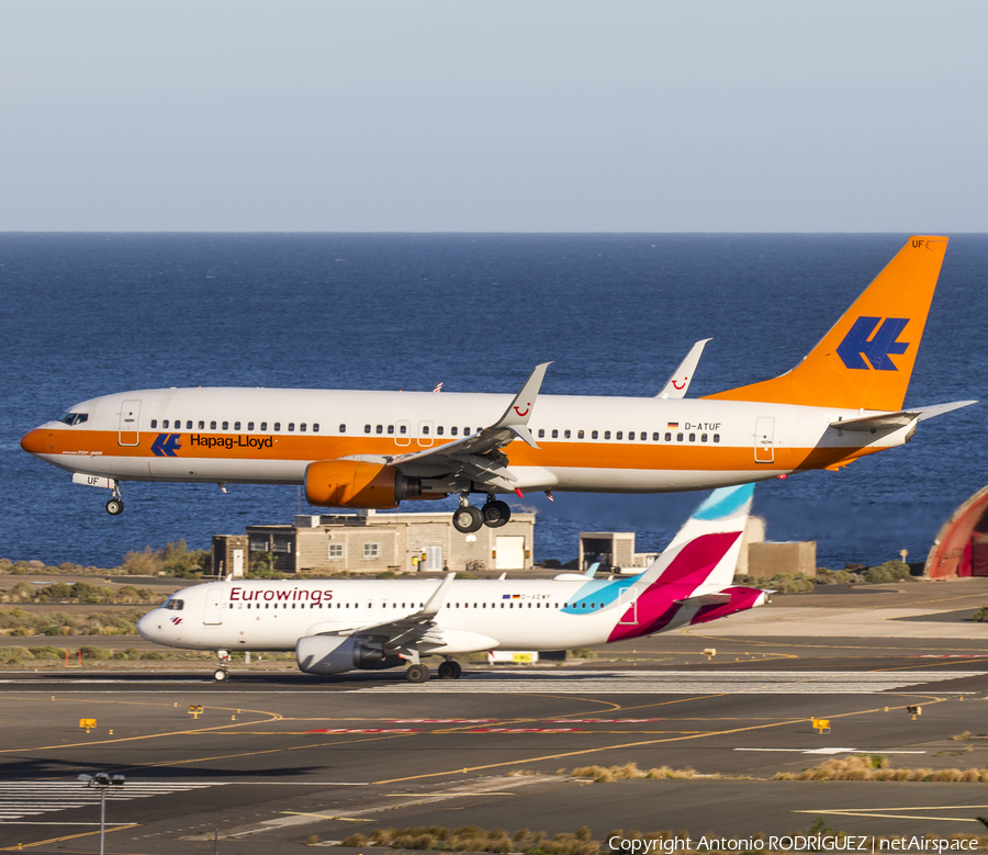 TUIfly Boeing 737-8K5 (D-ATUF) | Photo 223643