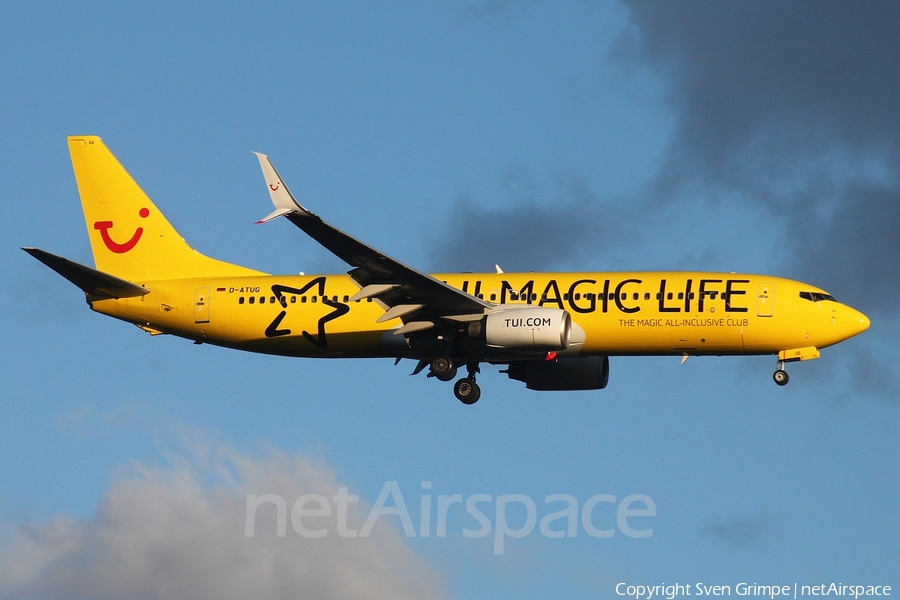 TUIfly Boeing 737-8K5 (D-ATUG) | Photo 106216