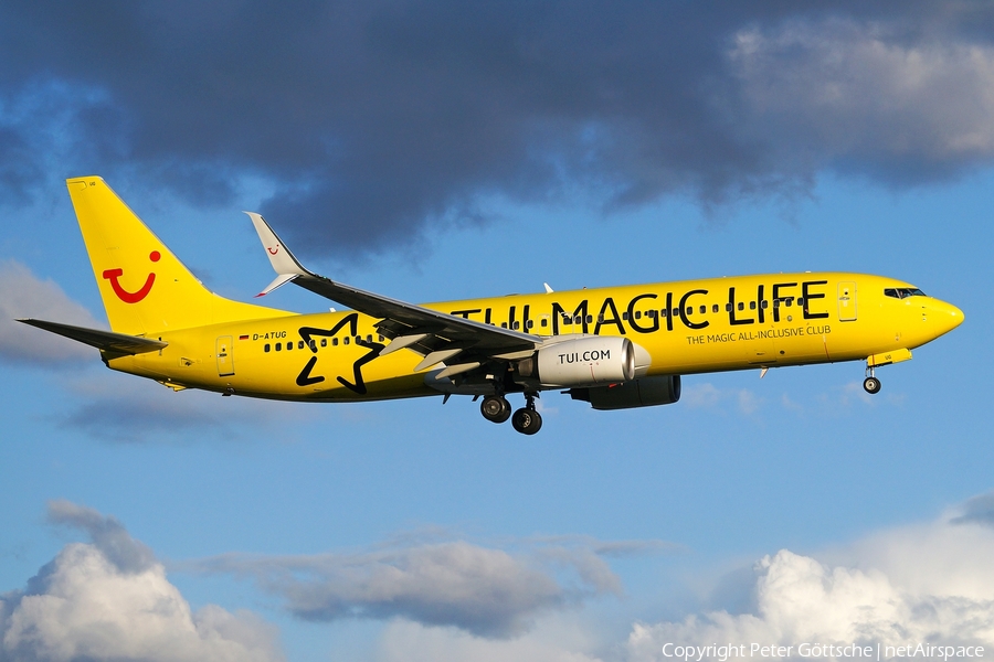 TUIfly Boeing 737-8K5 (D-ATUG) | Photo 106589