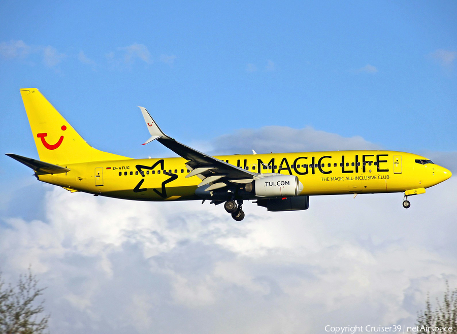 TUIfly Boeing 737-8K5 (D-ATUG) | Photo 154781