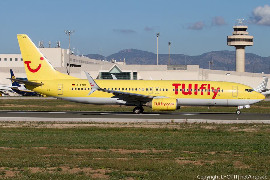 TUIfly Boeing 737-8K5 (D-ATUG) | Photo 522667