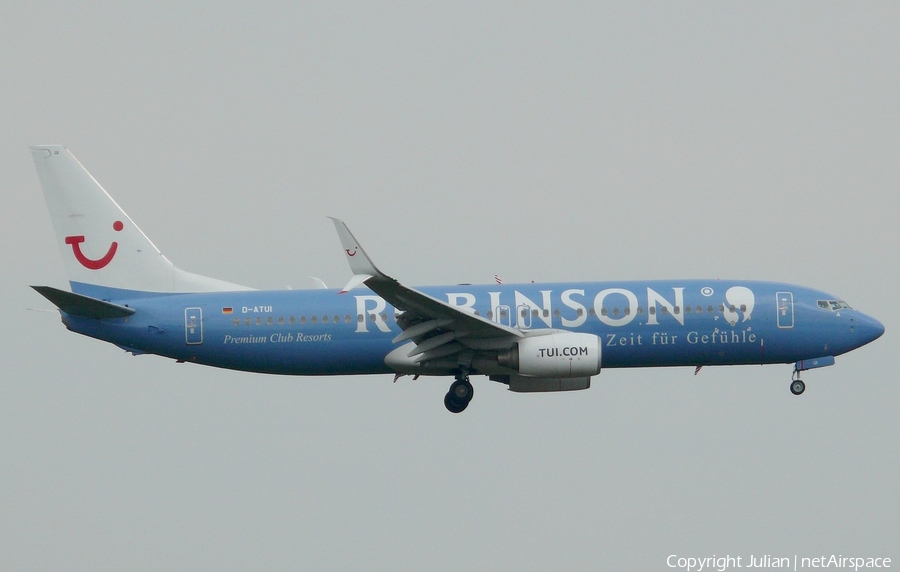 TUIfly Boeing 737-8K5 (D-ATUI) | Photo 398224